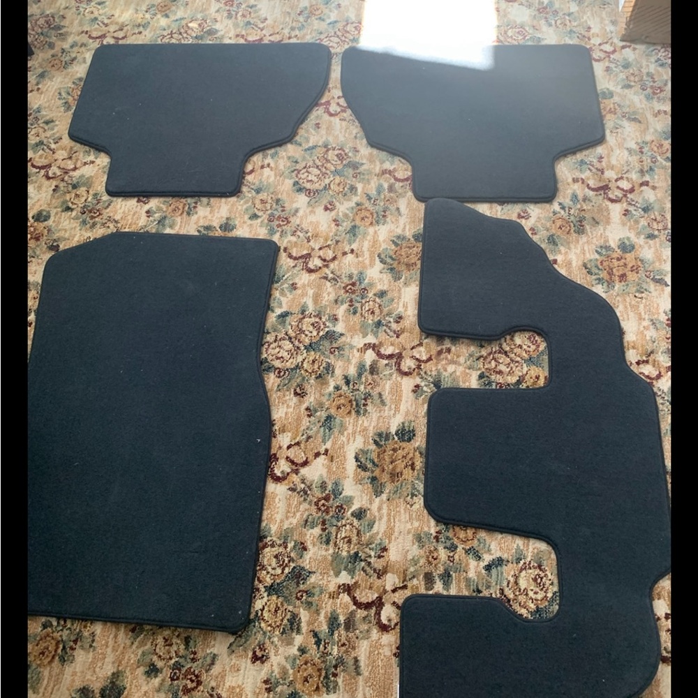 BMW x7 Black Car Floor Mats
